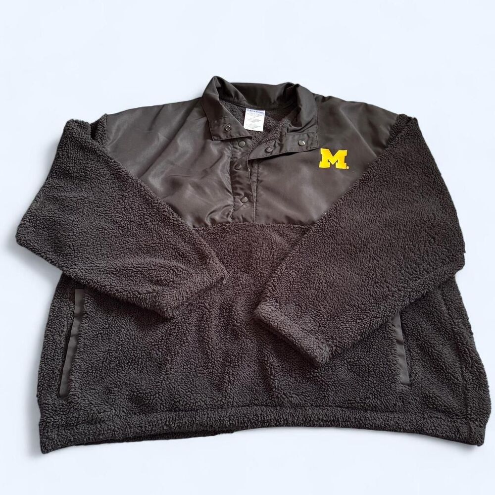 Michigan Women's Soft Black Fleece XXL